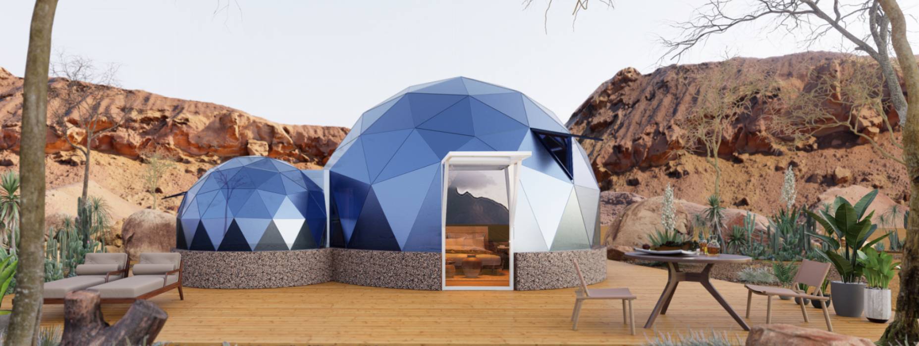 英吉沙县球形智能光伏玻璃星空房